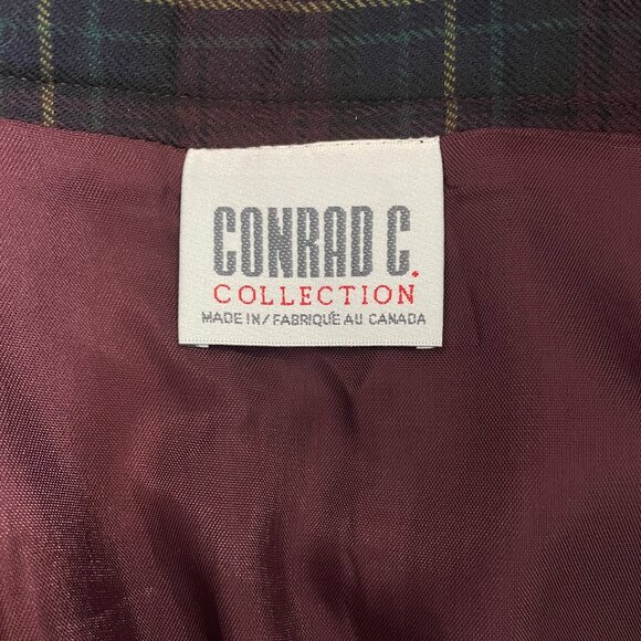 Vintage 90s A-Line Tartan Plaid Pleated Skirt - Size M - Picture 12 of 13